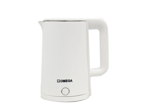 Omega Electric Kettle White [TS-26W10] Sale