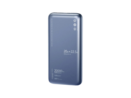 REMAX RPP-637 Wefon Series 20000mAh PD+QC Fast Charging Ultra thin Power Bank(PD 20W+QC 22.5W) - Blue on Sale