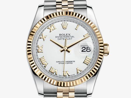 Rolex Datejust Two-Tone Yellow Gold Online Sale