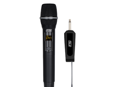 FTS Single UHF Wireless Universal Microphone [FTS-W15 S] Fashion