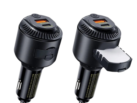 REMAX RCC353 YATOY SERIES 60W PD+QC SCENTED MULTI-COMPATIBLE FAST CAR CHARGER Sale