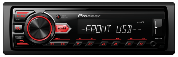 Pioneer Single Din Car Multimedia Receiver MVH 85UB Online