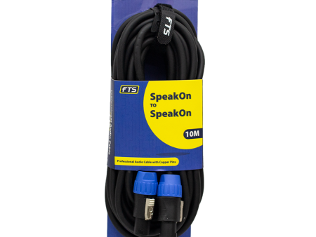 FTS *2 10M Speakon To Speakon 10m [FTS-TSC033] For Cheap