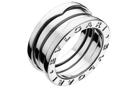 Bvlgari B.ZERO1 3-band ring in 18 kt white gold Fashion