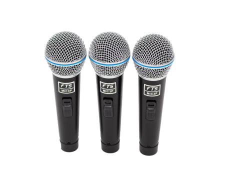 FTS Dynamic Microphone (3 Pack) MIC3P Discount