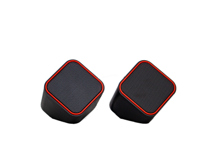 VB-702-Red Volkano USB Diamond Series Powered Stereo Speakers RD Online now