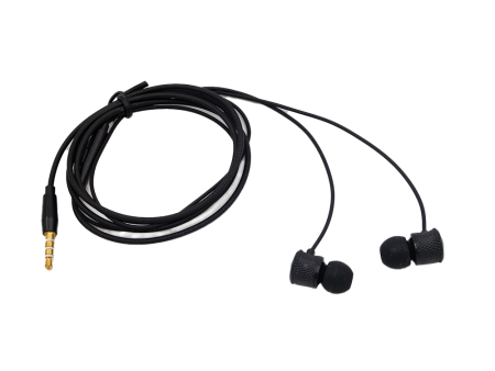 Mikuso Earbud With 1.2M Cable Black [EB-118 BK] For Discount