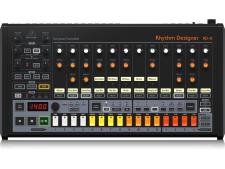 Behringer Rhythm Designer RD-8 Analog Drum Machine Discount