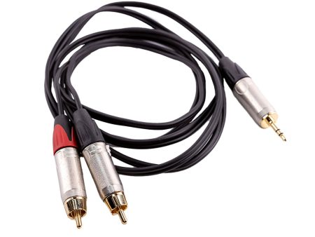 FTS 2RCA-3.5C2M 2X RCA To 3.5MM TRS Jack Cable 2m Discount