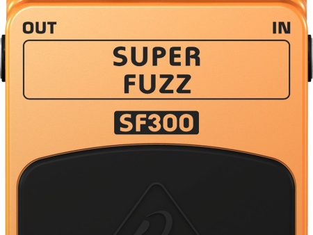 Behringer SF300 Fuzz Distortion Effects Pedal Online now