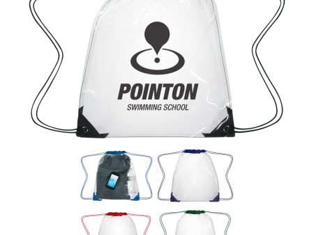 Clear EVA Drawstring Backpack Supply