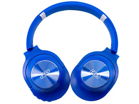 Over-Ear Wireless Headphones (Blue) [FTS KD21] Online Sale