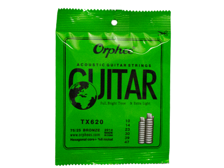 Orphee Accoustic Guitar String Set TX620 Supply