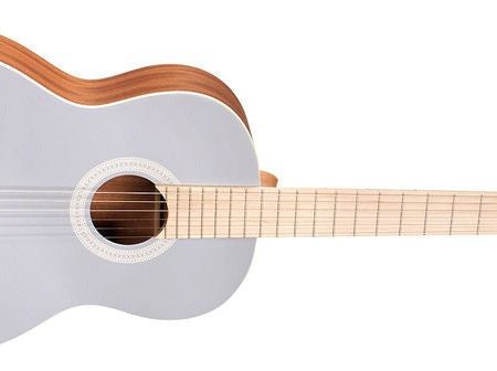 Cordoba Protege C1 Matiz Classical Guitar in Pale Sky with Color-Matching Nylon Gig Online now