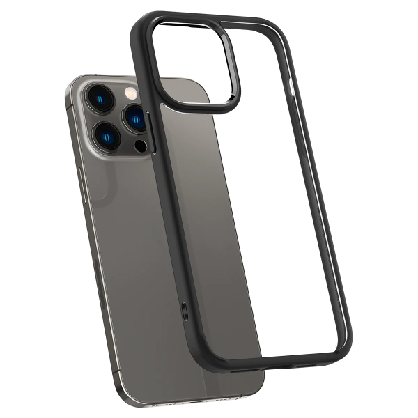 Spigen iPhone 14 Pro Ultra Hybrid Series-Frost Black Online now