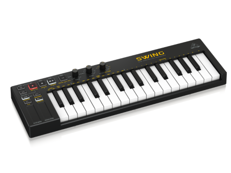 SWING Behringer 32-Key USB MIDI Controller Keyboard with 64-Step Polyphonic Sequencing, For Discount