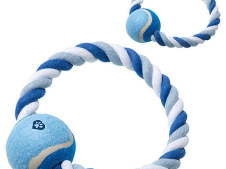 Circlet Rope Ring & Ball Pet Toy For Discount