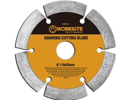 WorkSite 110mm Diamond cutting blade [XDCB438] For Discount