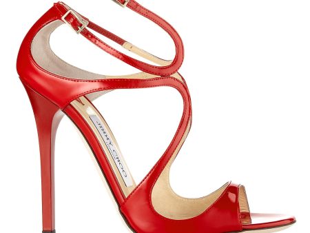 Jimmy Choo Lance Patent leather Sandals Online Sale