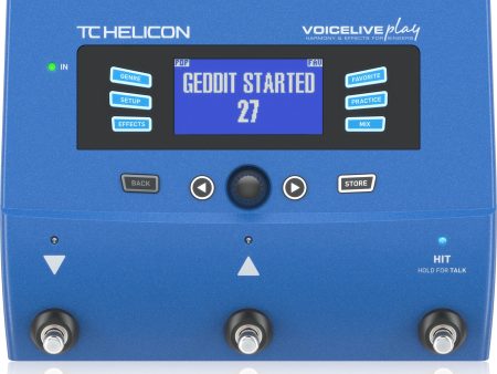 TC Helicon Voicelive Play Vocal Effects Processor Discount