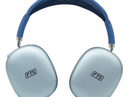 FTS Bluetooth Headphone With Rotary Switch Blue [FTS-KD15 BL] Hot on Sale