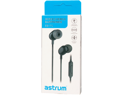 Astrum Wired Stereo Eaphones [EB170] Discount