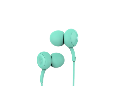 Remax RM-510 3.5mm Wired Earphone - Tiffany Blue Online Hot Sale