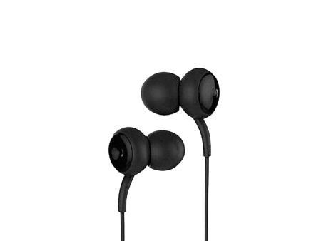 Remax RM-510 3.5mm Wired Earphone - Black Online Sale