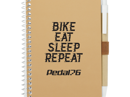 4  x 6  FSC® Mix Pocket Spiral Notebook with Pen Online now