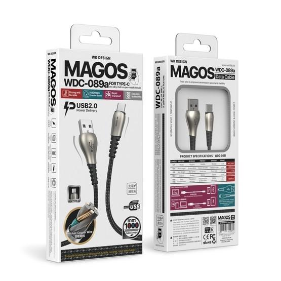 WK (WDC-089A) MAGOS DATA CABLE FOR TYPE-C Cable Hot on Sale