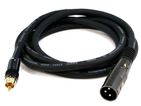 FTS CXLRRCA1.8 XLR Male To RCA Male Cable 1.8M Fashion