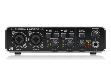 Behringer UMC202HD Audio Interface Online Hot Sale