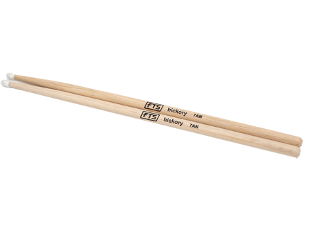 FTS 7AN Hickory Nylon Tip Drum Sticks (MKI) For Sale