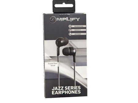 AM-1002 WT Amplify Pro Jazz Seies Earphones White Cheap