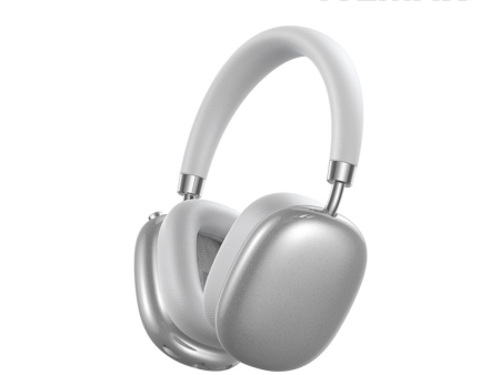 Remax RB-602HB Bluetooth V5.2 Wireless Headphone - Silver For Sale