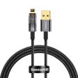 (Buy 1 Get 1) Baseus Explorer Series Auto Power-Off 2.4A iPhone Fast Charging Data Cable (1M) - Blue Hot on Sale