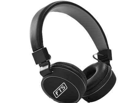 FTS Over-Ear Wired Headphones (Black)[KD V6] Cheap