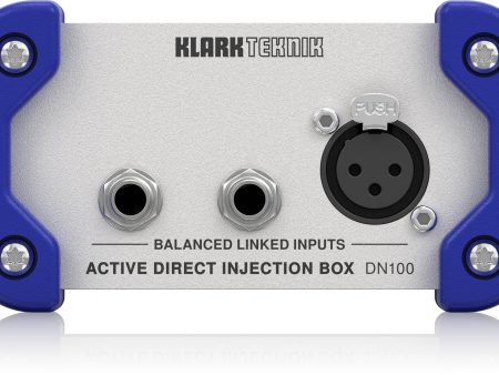 Klark Teknik DN100 V2 Active Mono Di Box For Sale