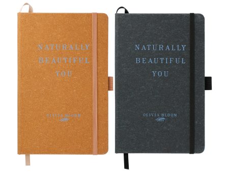 5.5  x 8.5  Recycled Leather Bound JournalBook® For Cheap