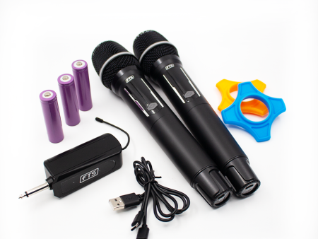 FTS-W15 D Dual UHF Wireless Universal Microphone Fashion