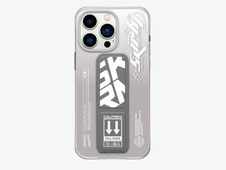 Skinarma iPhone 15 Pro COSMO Clear Case (Gray) Online now