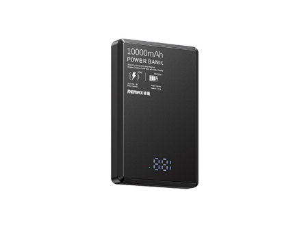 REMAX RPP-109 Vocard Pro Series 10000mAh PD Magnetic Wireless Power Bank(PD 20W) - Black Online now