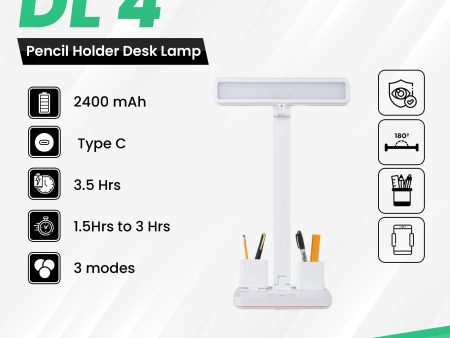 T PRO TP-DL 4 PENCIL HOLDER DESK LAMP For Discount