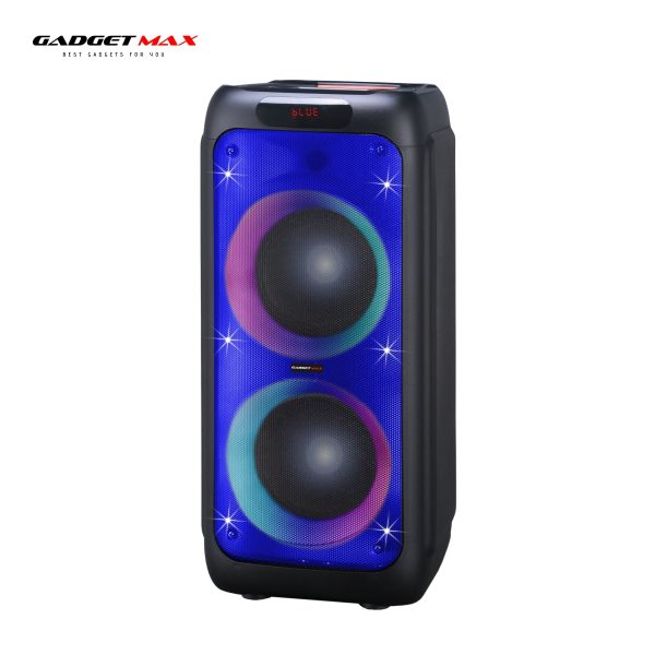 GADGET MAX GMPT-50 PARTY BOX 50W (8 *2) BLUETOOTH SPEAKER on Sale