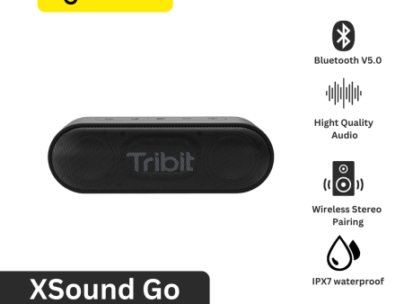 Tribit BTS-20C XSound Go Bluetooth V5.0 16W Wireless Speaker - Black For Discount