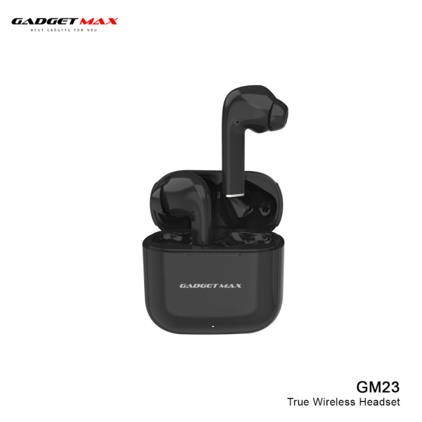 GADGET MAX GM23 TINY CUBE TWS Earbuds - BLACK Hot on Sale