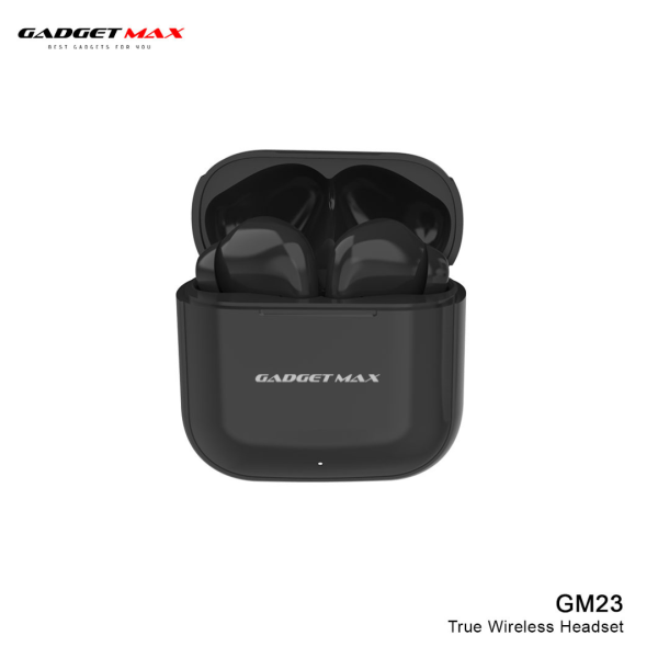 GADGET MAX GM23 TINY CUBE TWS Earbuds - BLACK Hot on Sale