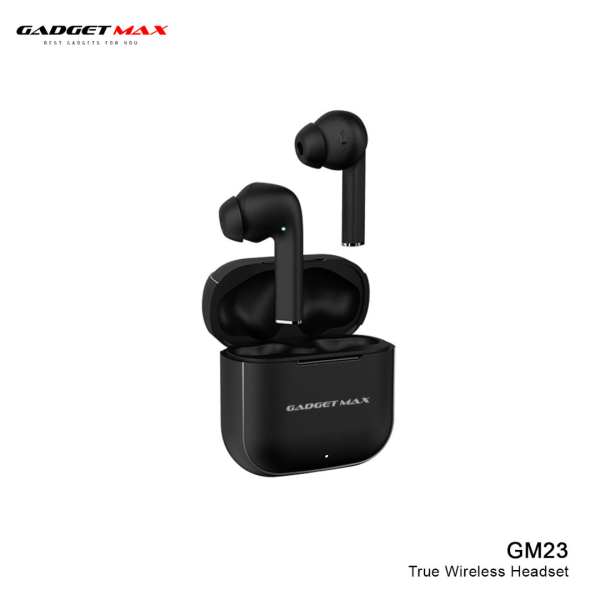 GADGET MAX GM23 TINY CUBE TWS Earbuds - BLACK Hot on Sale