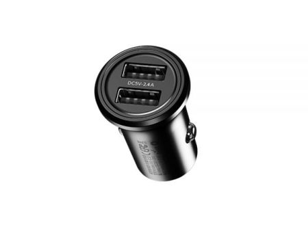 PRODA CAR CHARGER PD-C27 PAUL SERIES DUAL USB (2.4A) - Black Discount