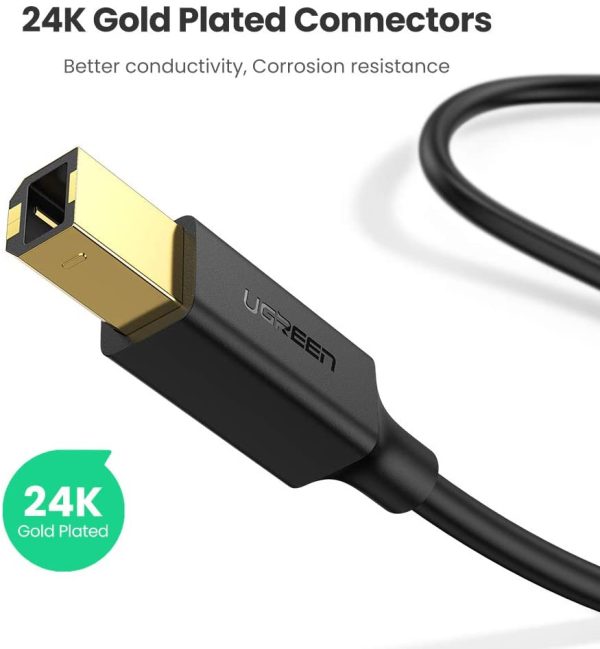 Ugreen US241 USB-C to USB 2.0 Print Cable (2M) Sale